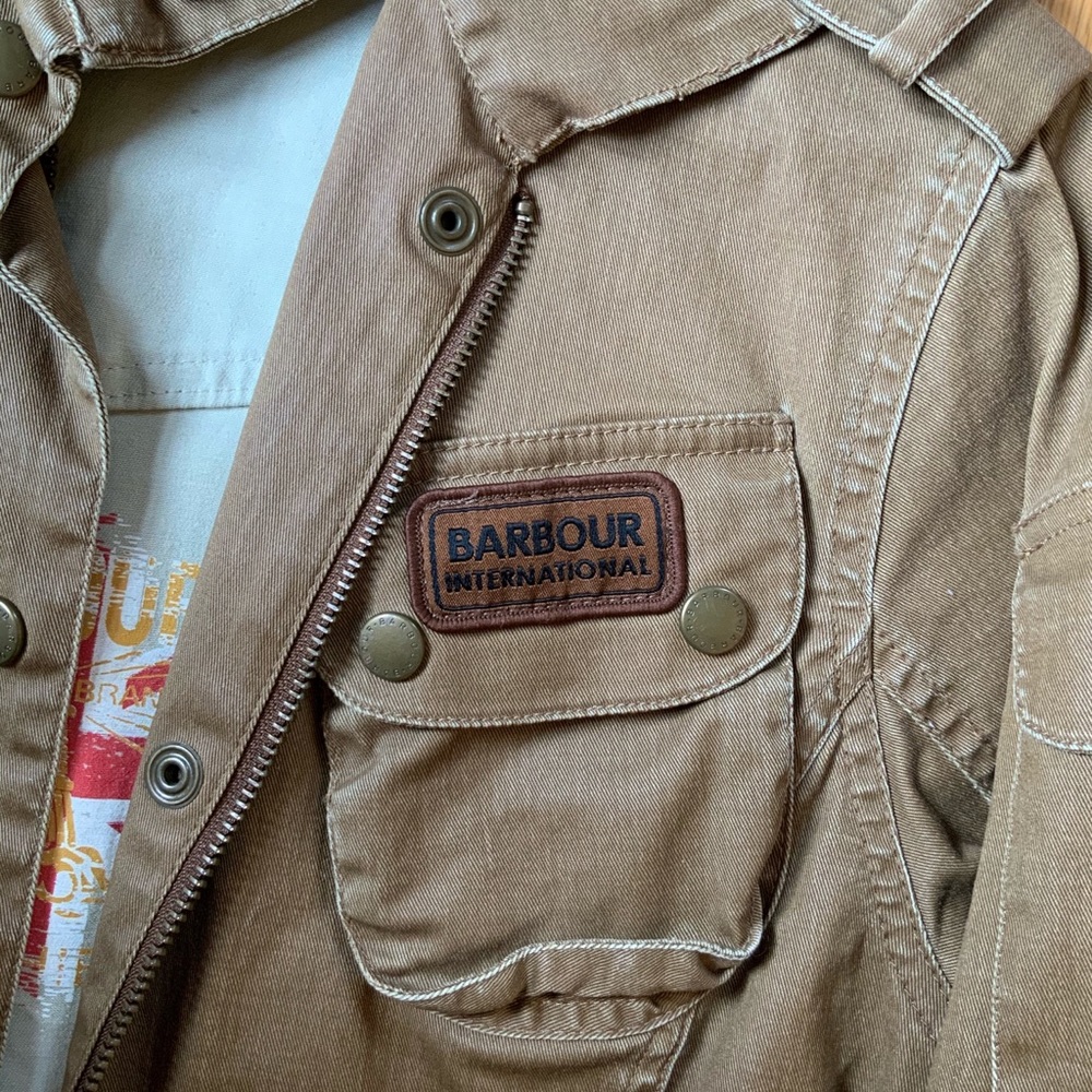 barbour international south shields jacket